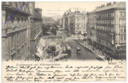 Wien 1, Schottengasse und Währingerstrasse