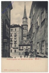 Wien 1, Stallburggasse mit Michaeler Kirche