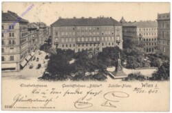 Wien 1, Elisabethstrasse, Geschäftshaus Böhler, Schiller-Platz