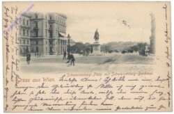 Wien 1, Schwarzenberg-Platz mit Schwarzenberg-Denkmal