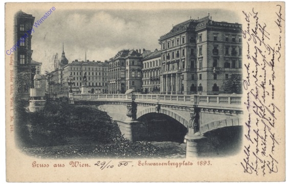 Wien 1, Schwarzenbergplatz 1893
