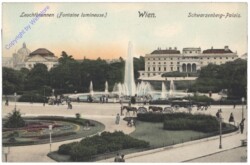 Wien 1, Leuchtbrunnen, Schwarzenberg-Palais