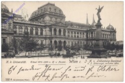 Wien 1, K.k. Universität, Liebenberg-Denkmal