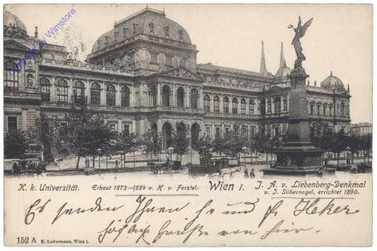 Wien 1, K.k. Universität, Liebenberg-Denkmal