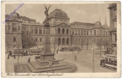 Wien 1, Universität mit Liebenbergdenkmal