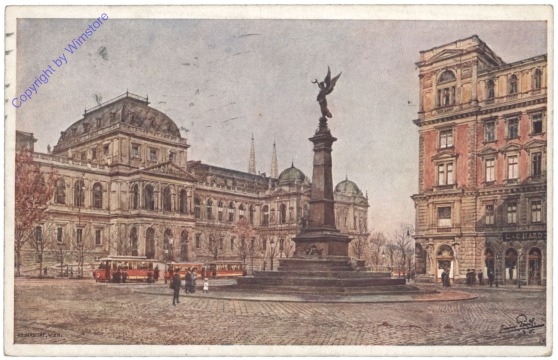 Wien 1, Universität mit Liebenbergdenkmal