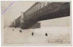 Wien 2, Der Eisstoß im Februar 1929 bei der Reichsbrücke
