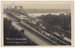 ak137155 Wien 2, Reichsbrücke