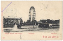 Wien 2, Wiener Volkstheater, Riesenrad, Eisvogel