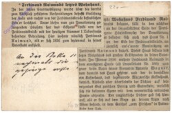 Wien 2, Taborstrasse von der Ferdinandsbrücke aus gesehen