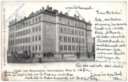 Wien 2, Volks- und Bürgerschule, Sterneckplatz