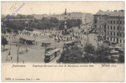 Wien 2, Praterstern, Tegetthoff-Denkmal