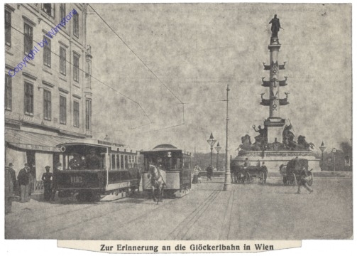 Wien 2, Praterstern, Zur Erinnerung an die Glöckerlbahn