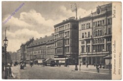 Wien 2, Praterstrasse mit Carltehater
