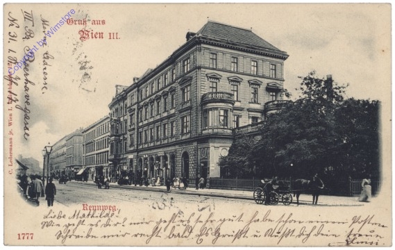 ak137495 Wien 3, Rennweg