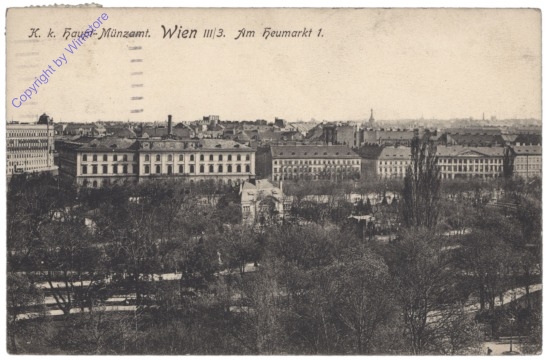 ak137497 Wien 3, K.k. Haupt-Münzamt, Am Heumarkt