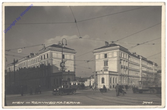 ak137513 Wien 3, Rennwegkaserne