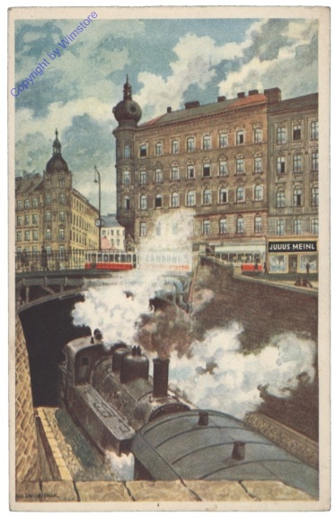 ak137520 Wien 3, Rennweg mit Verbindungsbahn