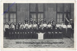 Wien 3, 1893 Zwangzigjähriges Gründungsfest 1913 Arbeiter-Sängerbund "Landstrasse"