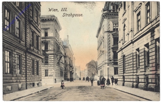 ak137531 Wien 3, Strohgasse