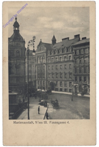 ak137532 Wien 3, Marienanstalt, Fasangasse