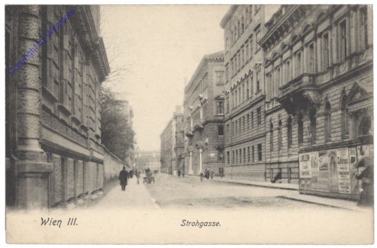 ak137550 Wien 3, Strohgasse