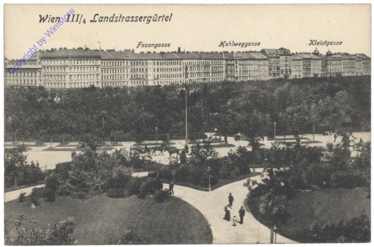 ak137579 Wien 3, Landstrassergürtel