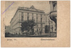 ak137602 Wien 3, Gemeindehaus