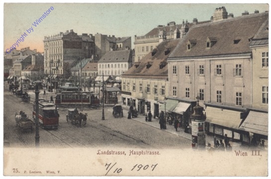 ak137624 Wien 3, Landstrasse, Hauptstrasse