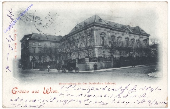 Wien 3, Botschaftspalais des Deutschen Reiches