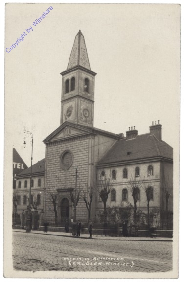 ak137656 Wien 3, Rennweg, Erlöser-Kirche