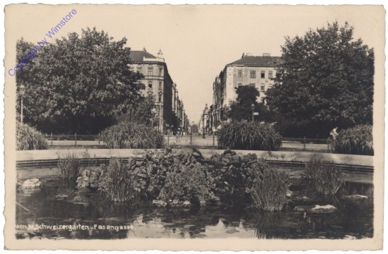 ak137658 Wien 3, Schweizer Garten und Fasangasse
