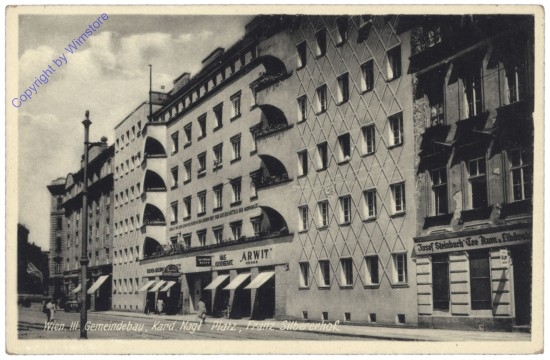 ak137659 Wien 3, Kard. Nagl-Platz, Franz Silbererhof