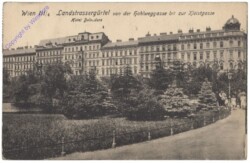 Wien 3, Landstrassergürtel von der Hohlweggasse bis zur Kleistgasse