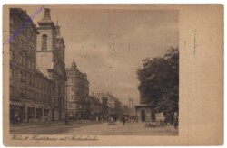 Wien 3, Hauptstrasse mit Rochuskirche