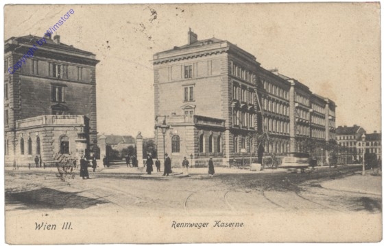 ak137703 Wien 3, Rennweger Kaserne