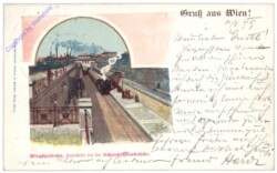 Wien 3, Wienthalbahn, Haltesteller bei der Schlachthausbrücke