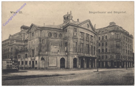 Wien 3, Bürgertheater und Bürgerhof