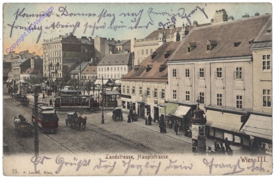 ak137720 Wien 3, Landstrasse, Hauptstrasse