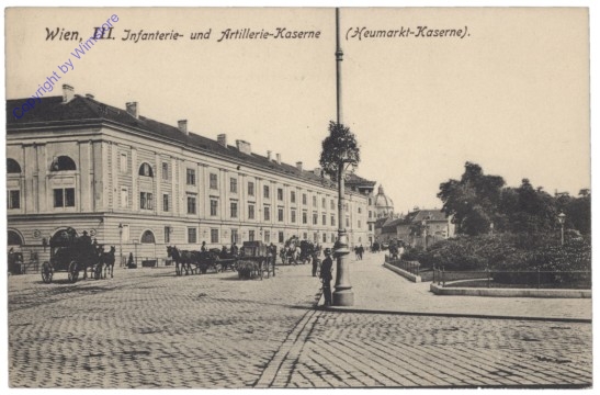 ak137738 Wien 3, Infanterie- und Artillerie-Kaserne (Heumarkt-Kaserne)