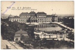 Wien 3, K.k. Belvedere