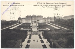Wien 3, Belvedere, Heuhasse und Rennweg