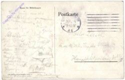 Wien 4, Gruss aus Cornelius Trojans Restaurant, Alleegasse