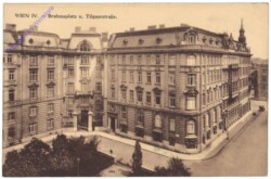 Wien 4, Brahmsplatz und Tilgnerstraße