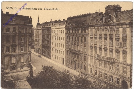 ak137819 Wien 4, Brahmsplatz und Tilgnerstraße