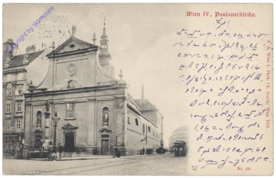 ak137821 Wien 4, Paulanerkirche
