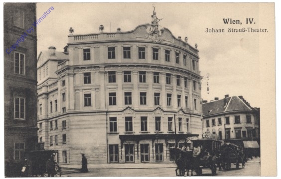 ak137824 Wien 4, Johann Strauß-Theater