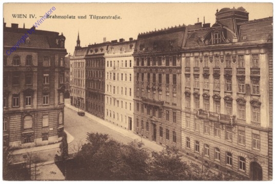ak137878 Wien 4, Brahmsplatz und Tilgnerstraße