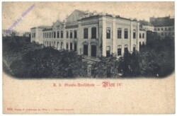 Wien 4, K.k. Staats-Realschule