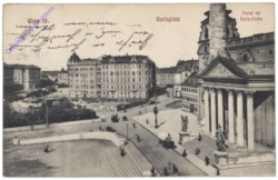 Wien 4, Karlsplatz, Portal der Karlskirche